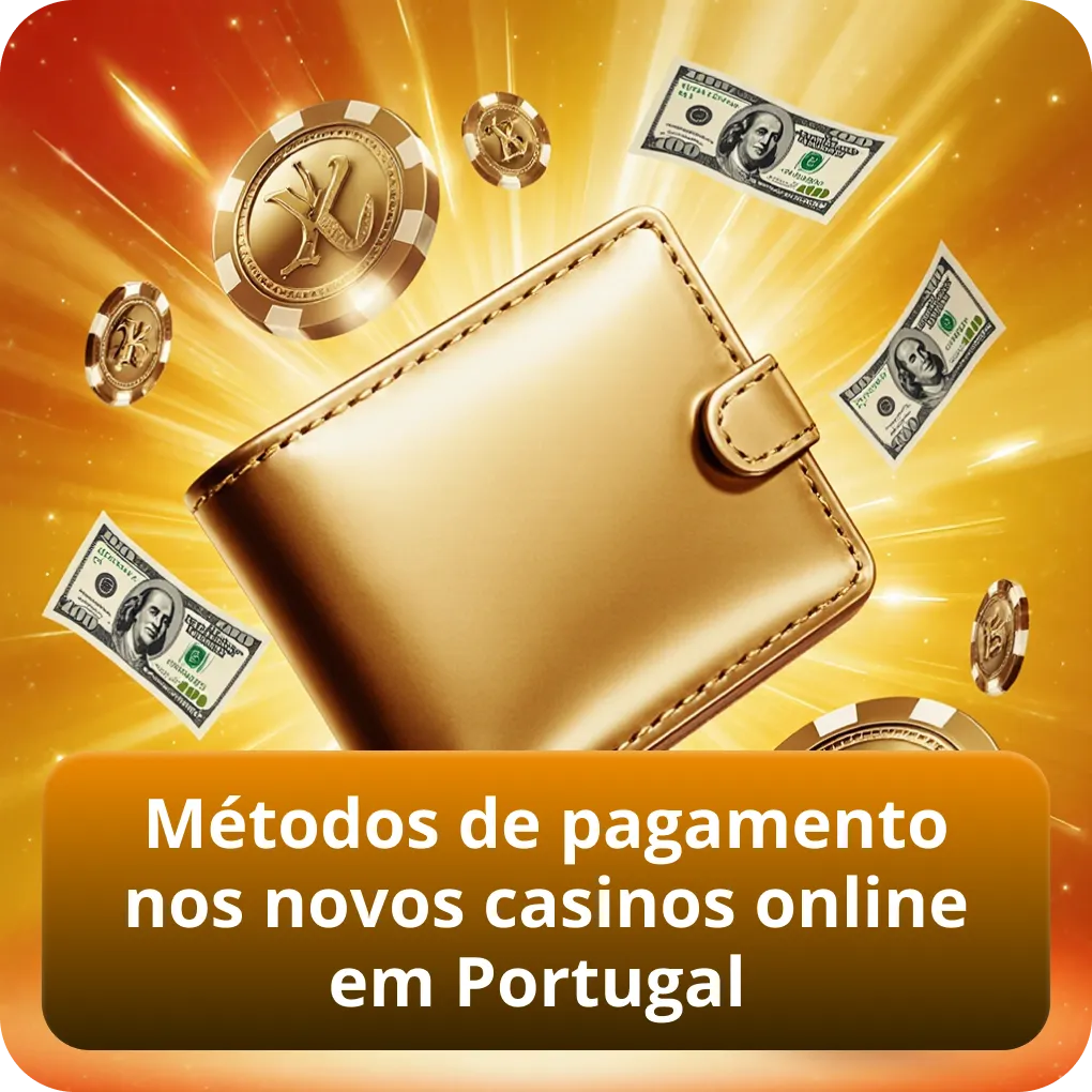 Métodos de pagamento nos novos casinos online em Portugal